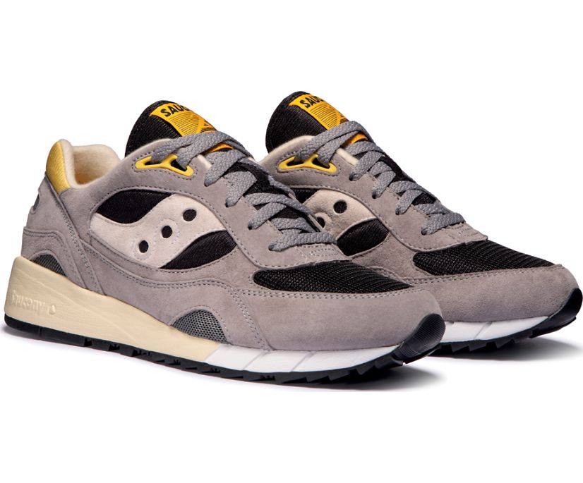 Saucony Shadow 6000 Women's Originals Grey / Black | Canada 068HAPK